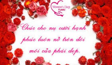 Chúc mừng ngày Quốc tế phụ nữ 08/03/2012