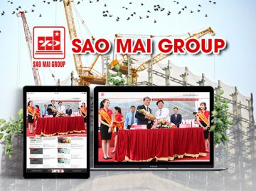 Thiết kế web Tập đoàn Sao Mai