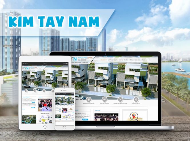 Thiết kế website - Công ty cổ phần Kim Tây Nam