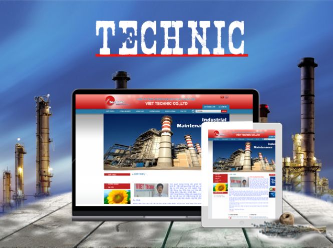 Thiết kế website - Công ty TNHH Kỹ Thuật Việt