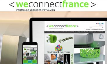 Thiết kế website - We Connect