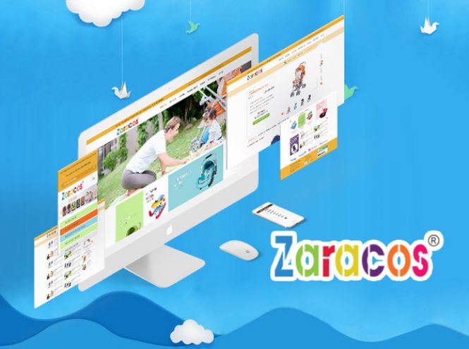 Thiết kế website - Zaracos
