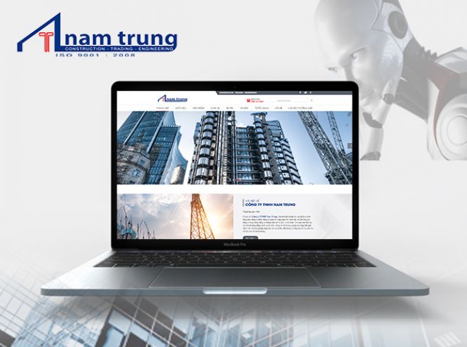 Thiết kế website - Công ty Nam Trung