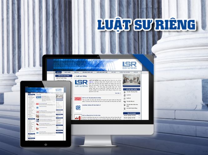 Thiết kế website - Tư vấn luật Luật sư riêng