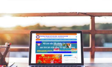 Thiết kế website - Thiết kế web Trường TC kinh tế kỹ thuật Sài Gòn