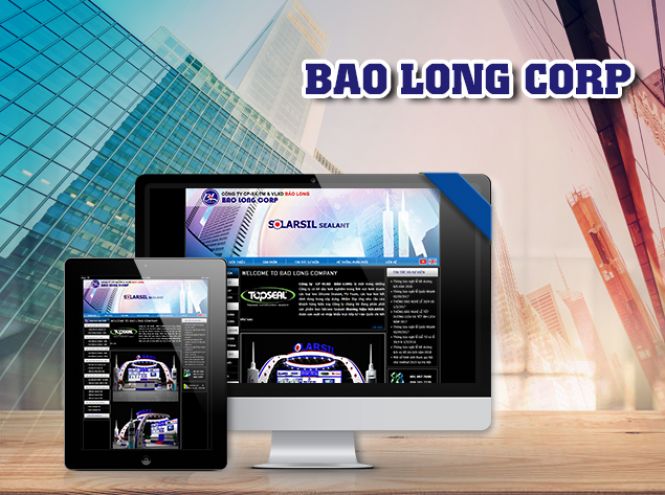 Thiết kế website - Thiết kế web thương mại điện tử Bảo Long