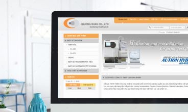 Thiết kế website - Chương Nhân Medical