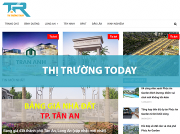 Thiết kế web Thị Trường Today